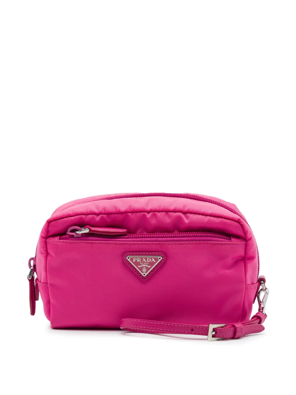 Prada Pre-Owned 2000-2013 Tessuto pouch - Rosa