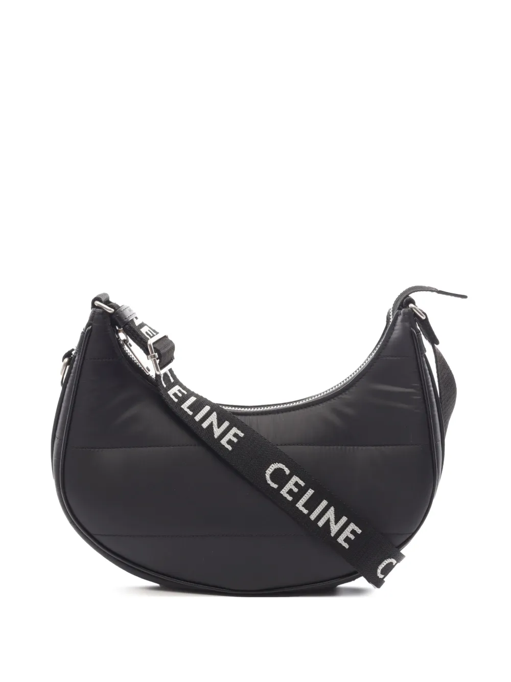 Celine Pre-Owned 2000-2026 Medium Nylon Ava crossbody bag - Schwarz