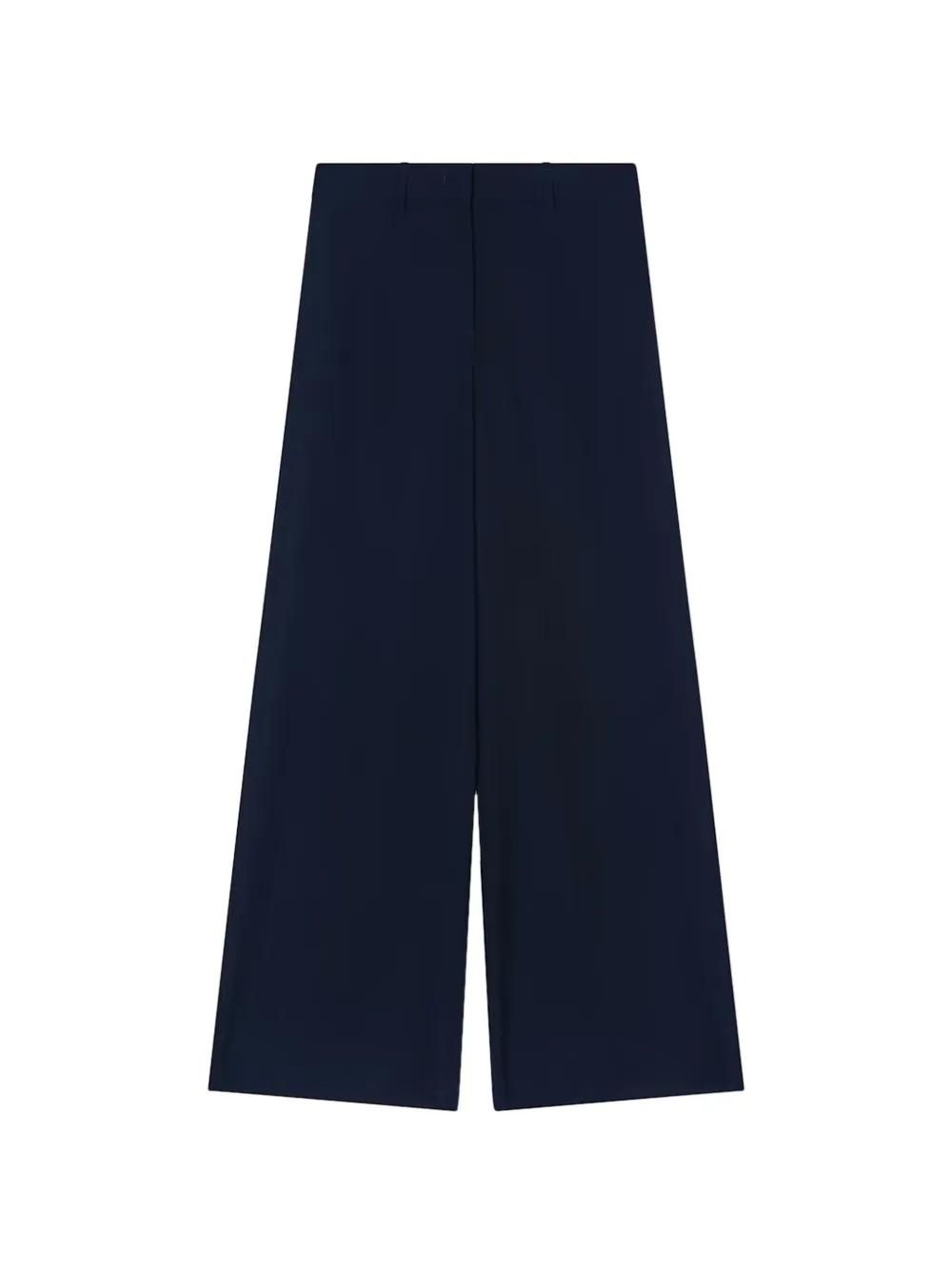 Giorgio Armani wide-leg tailored trousers Blauw