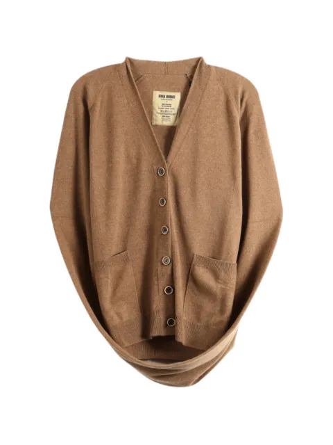 Uma Wang wrap-detail V-neck cardigan