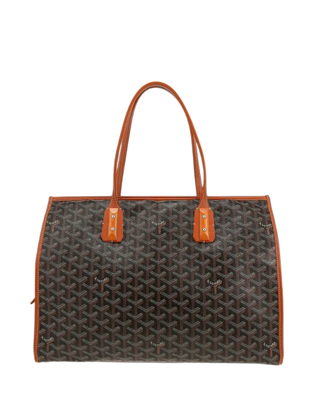 Goyard Pre-Owned 2010 Marquise Goyardine tote bag - Black