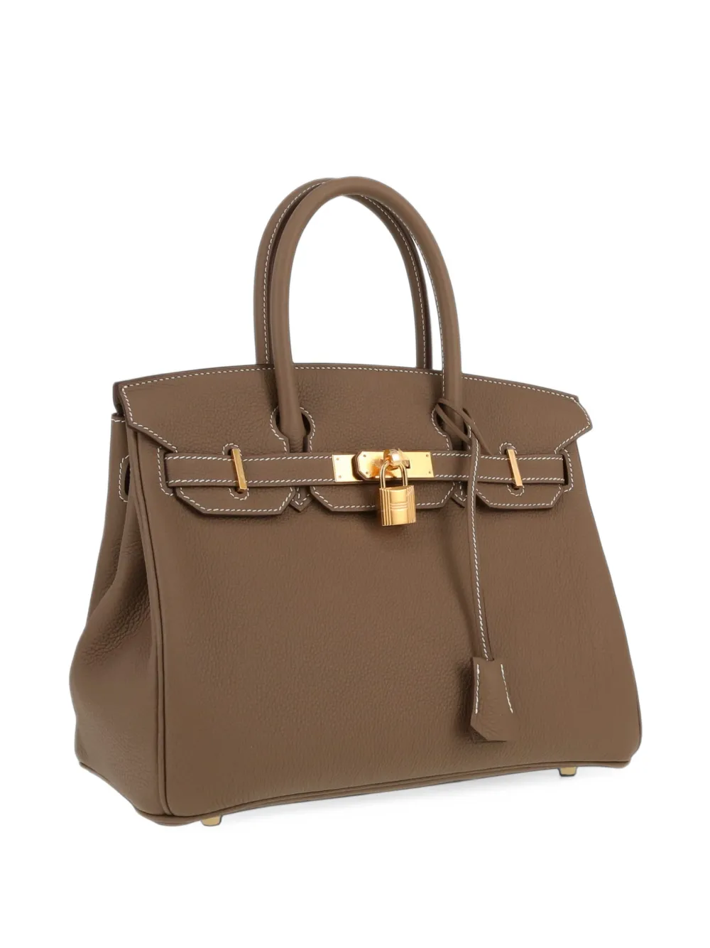 Hermès Pre-Owned 2025 30 Birkin tote bag Bruin