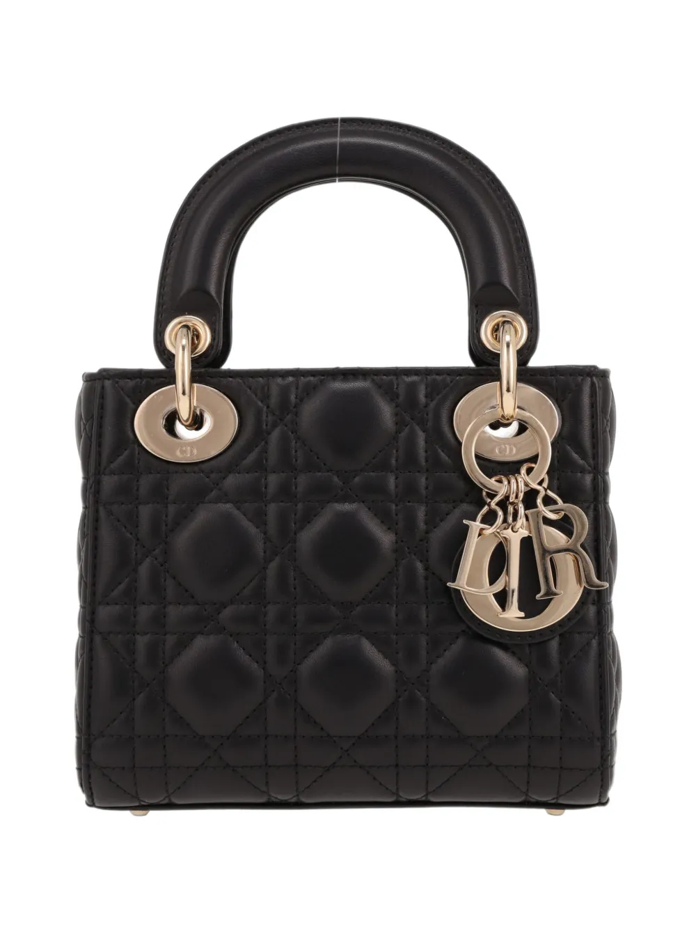 Christian Dior Pre-Owned 2020s Lady Dior Cannage tote bag - Schwarz