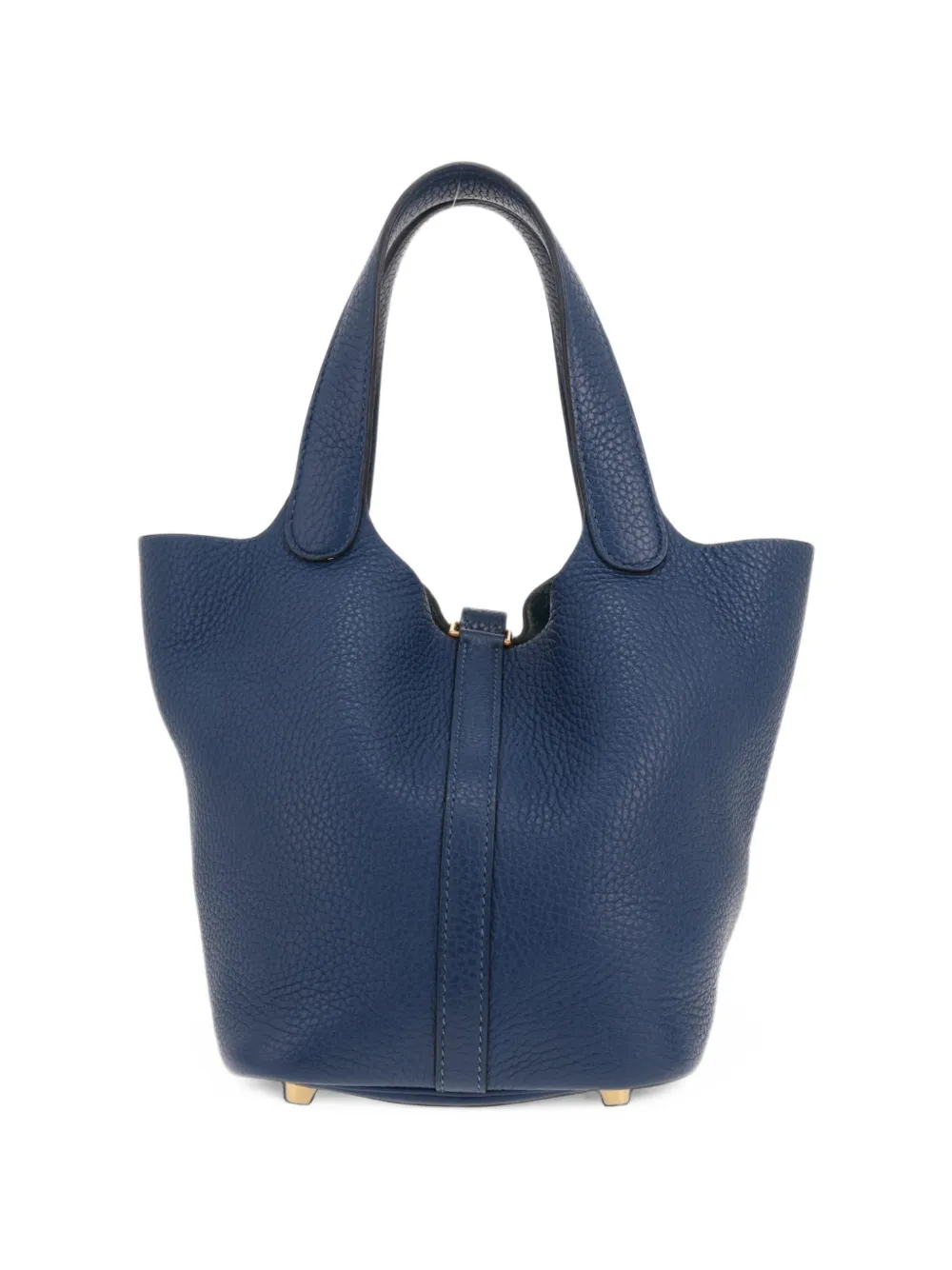 Hermès Pre-Owned 2020 18 Picotin Togo leather toet bag Blauw