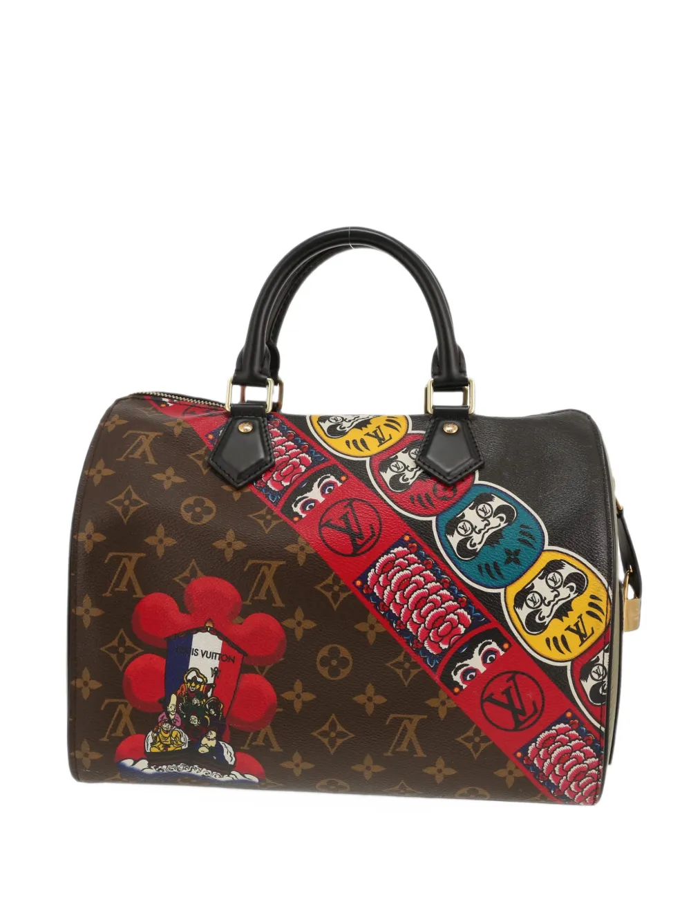 Louis Vuitton Pre-Owned 2017 30 Kabuki Speedy tote bag - Brown