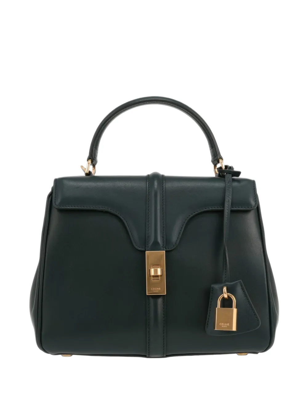 Celine Pre-Owned 2020's 16 leather tote bag - Grün