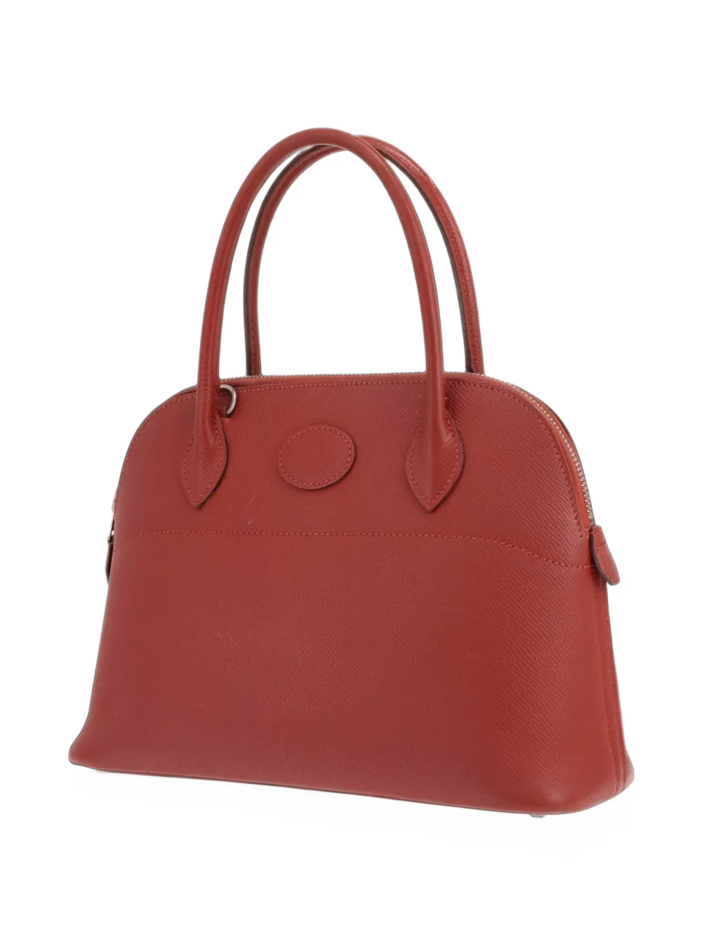 Hermès Pre-Owned 2009 25 Bolide leather tote bag Rood