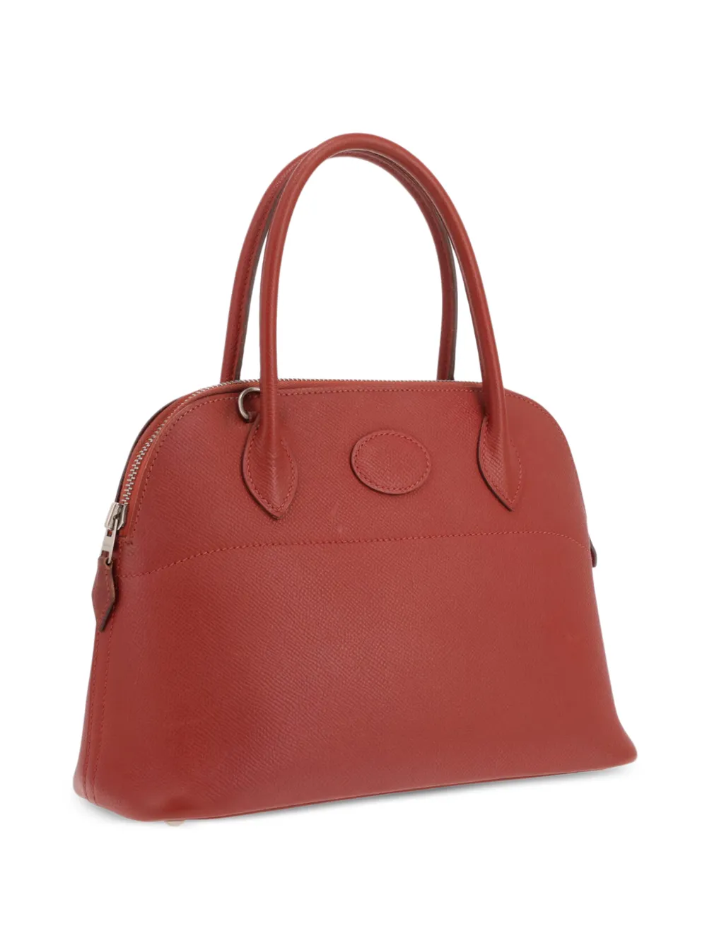 Hermès Pre-Owned 2009 25 Bolide leather tote bag Rood