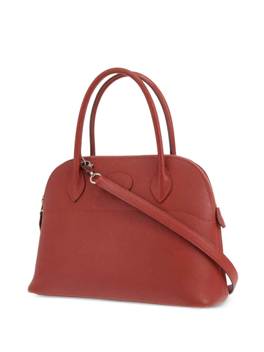 Hermès Pre-Owned 2009 25 Bolide leather tote bag Rood