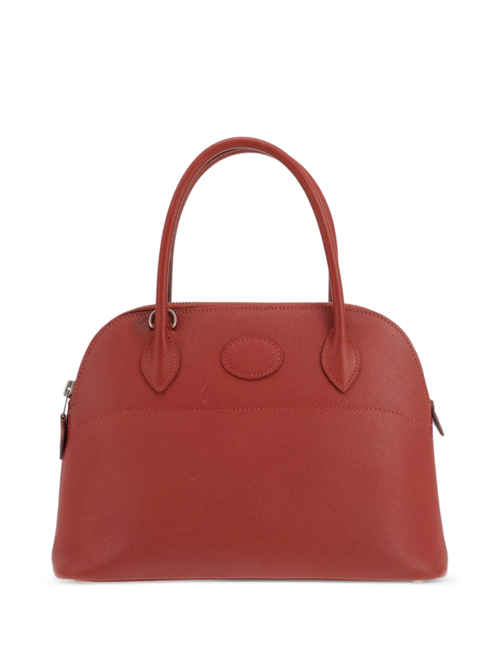 Hermès Pre-Owned 2009 25 Bolide leather tote bag Rood