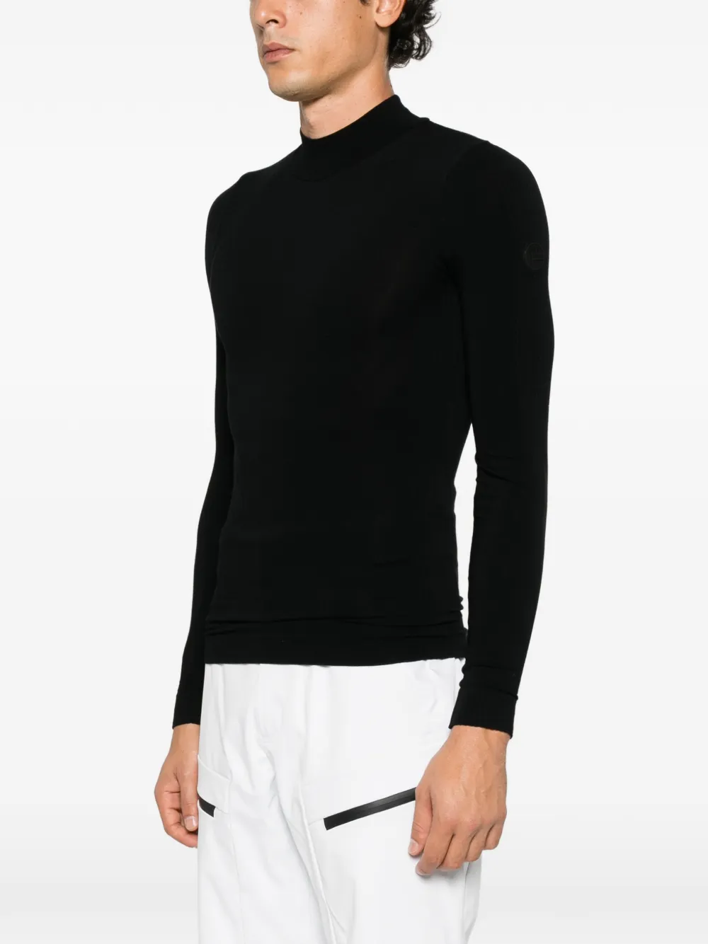 Fusalp high-neck sweater Zwart