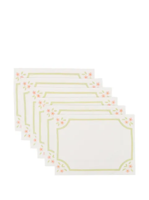 Bambah Rosalie placemats (set of six)