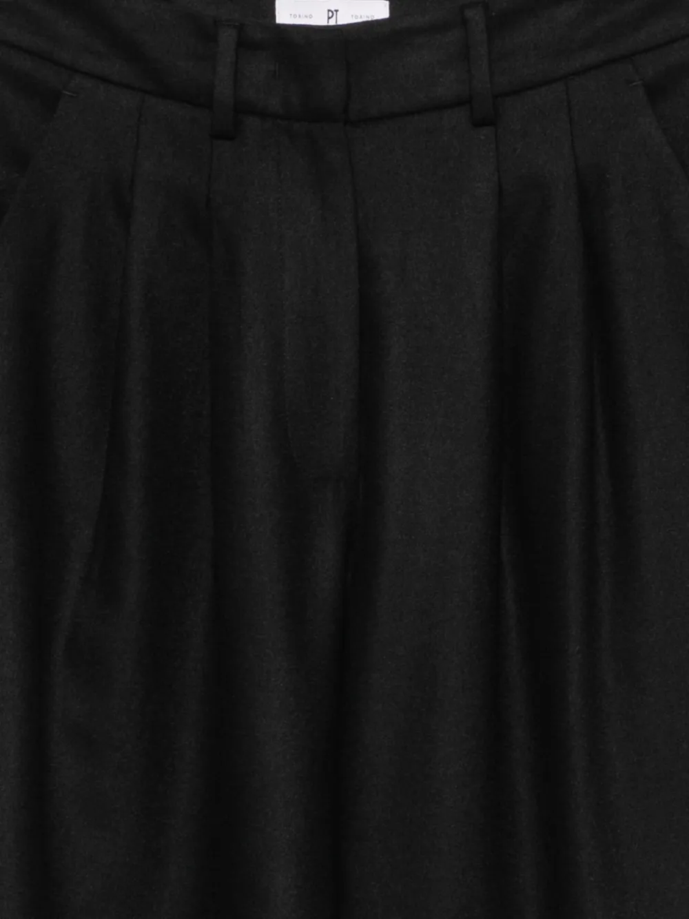 PT Torino Frankie pleated trousers Zwart