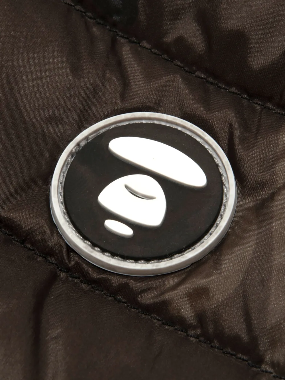 AAPE BY *A BATHING APE camouflage-print quilted jacket Bruin