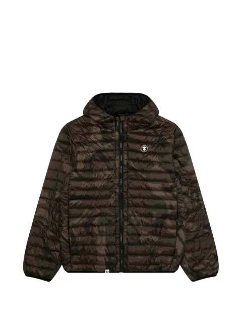 AAPE BY *A BATHING APE® camouflage-print quilted jacket