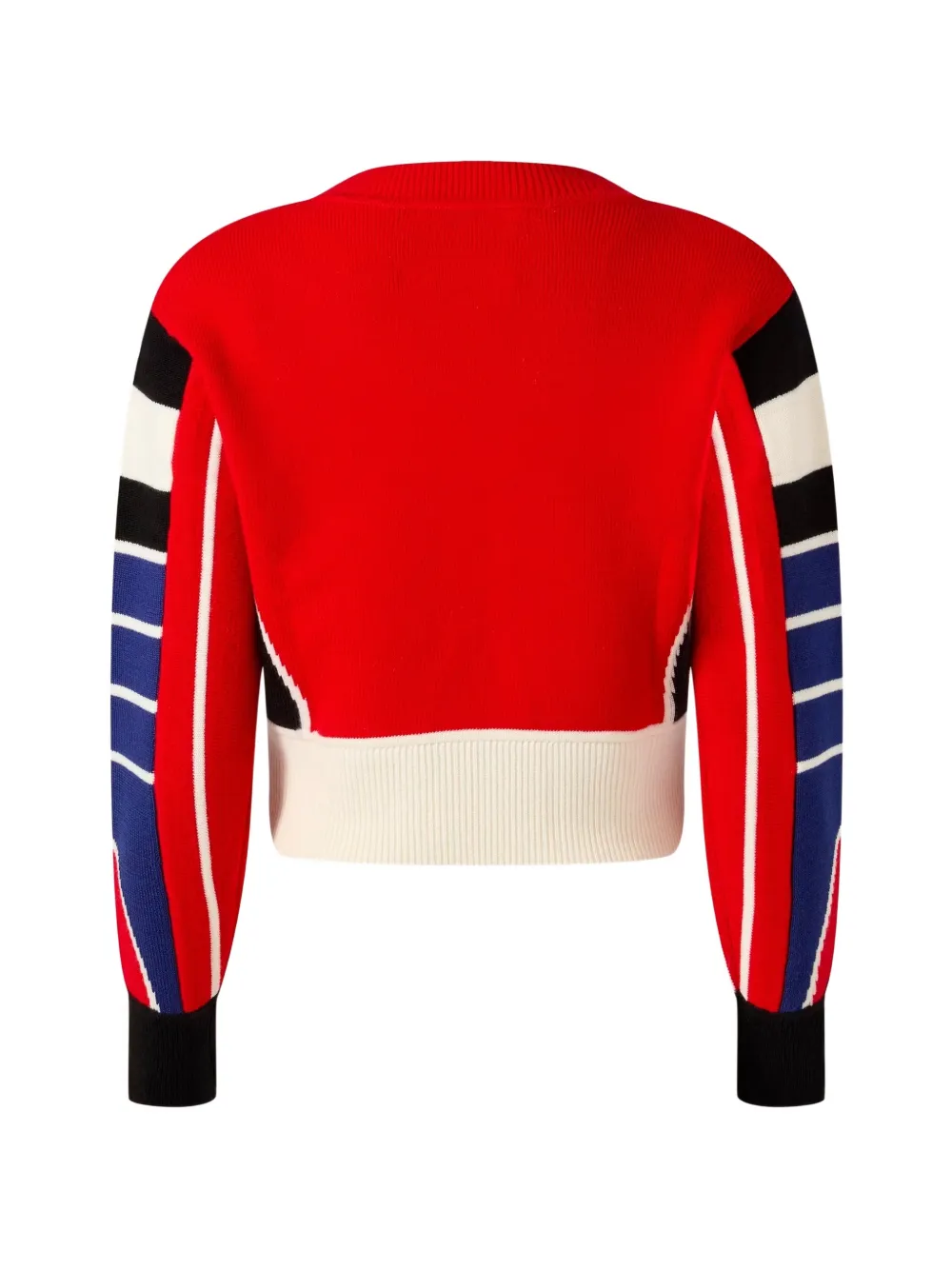 Perfect Moment merino-wool Racer sweater Rood