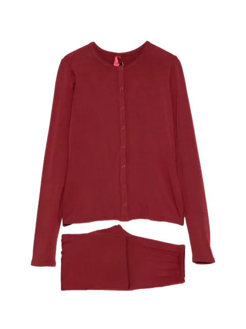 Skims button-up long-sleeve pajamas