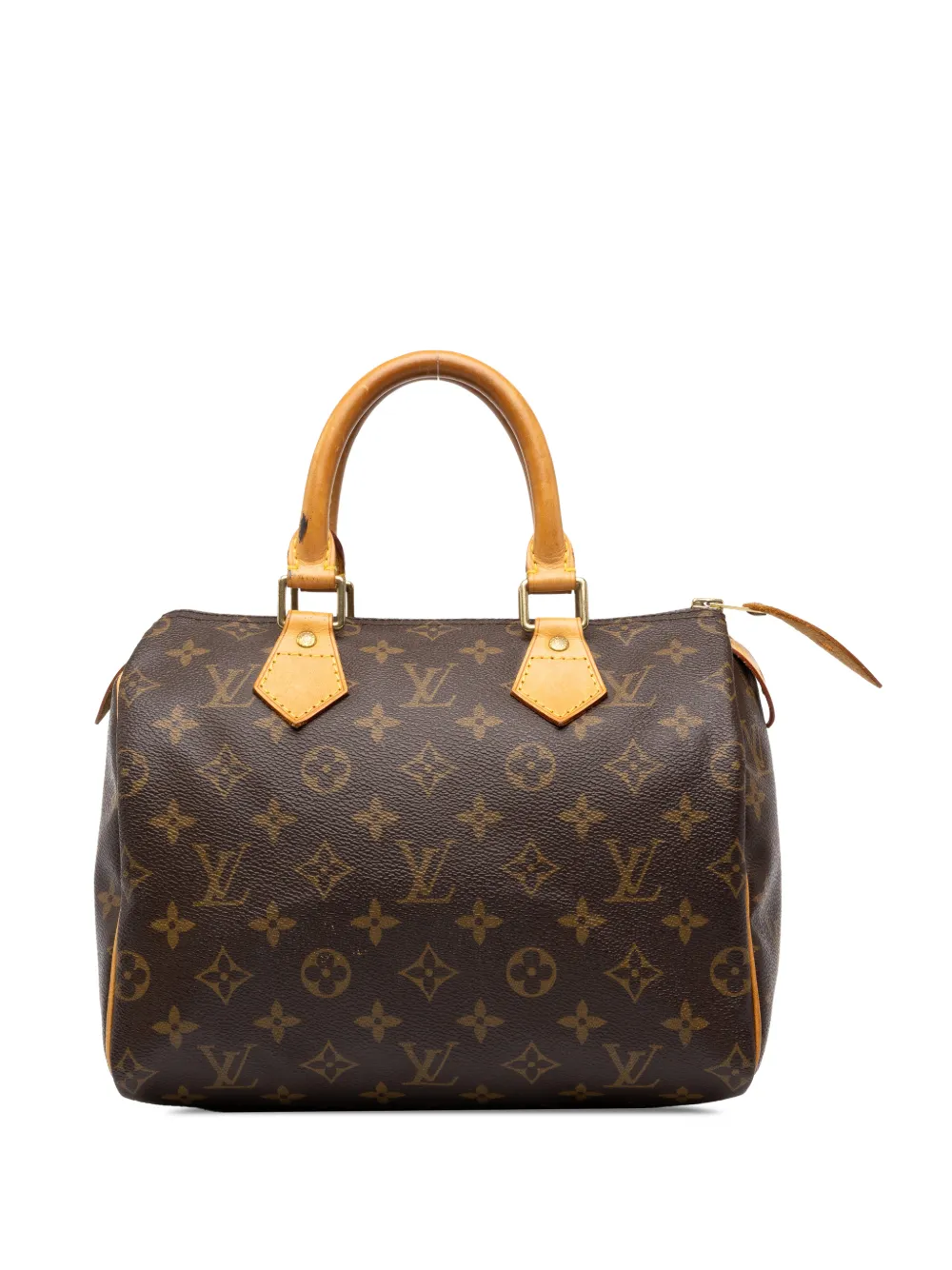 Louis Vuitton Pre-Owned 2002 Monogram Speedy 25 boston bag - Braun