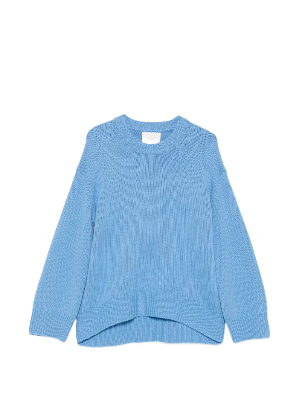 Lisa Yang ribbed-knit crew-neck sweater Blauw
