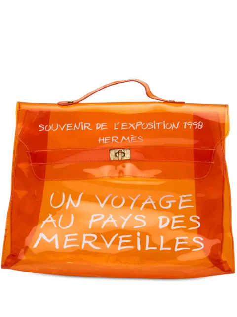 Hermès Pre-Owned 1998 Vinyl Souvenir De L Exposition Kelly handbag