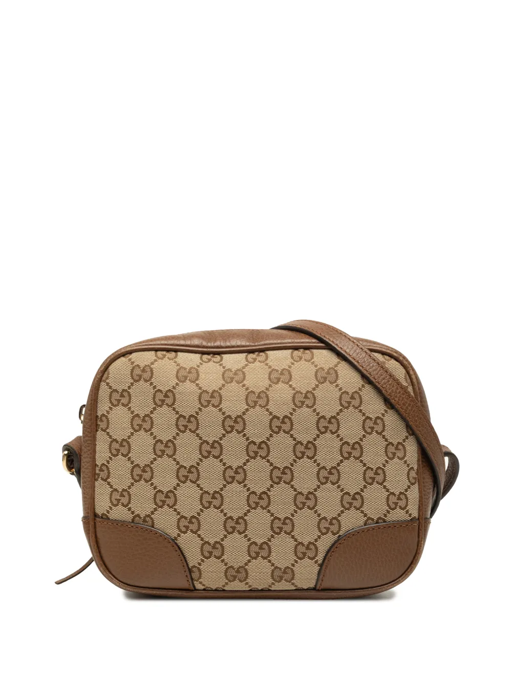 Gucci Pre-Owned 2000-2015 GG Canvas Bree crossbody bag - Nude