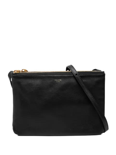 Celine Pre-Owned bolsa crossbody Trio pequeña de piel de cordero 2019