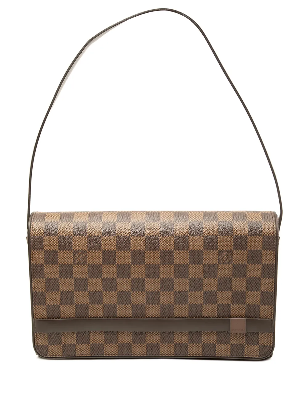 Louis Vuitton Pre-Owned 2002 Damier Ebene Tribeca Long shoulder bag - Marrone