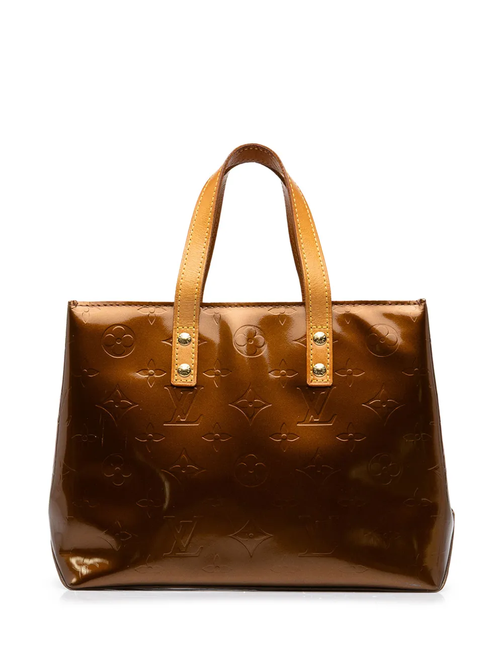 Louis Vuitton Pre-Owned 2002 Monogram Vernis Reade PM handbag - Braun