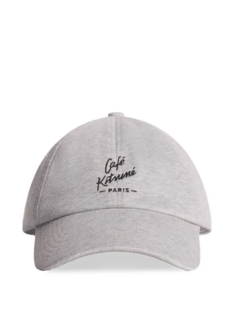 CAFÉ KITSUNÉ logo-embroidered baseball cap