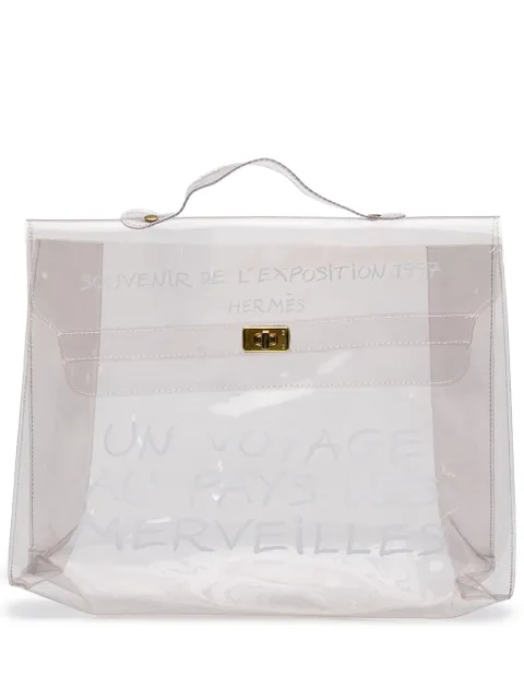 Hermès Pre-Owned 1997 Vinyl Souvenir De L Exposition Kelly handbag