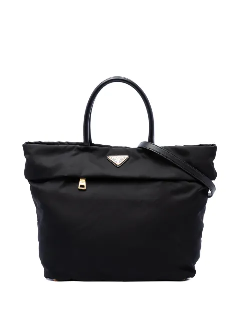 Prada Pre-Owned 2013-2026 Tessuto satchel