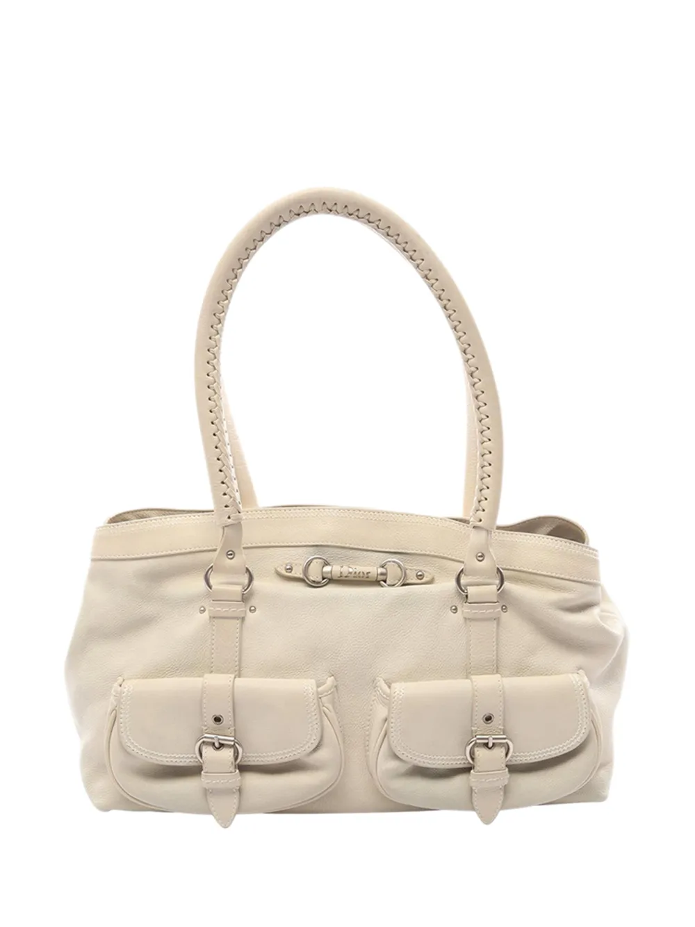 Christian Dior Pre-Owned 2000-2010 Leather shoulder bag - Nude
