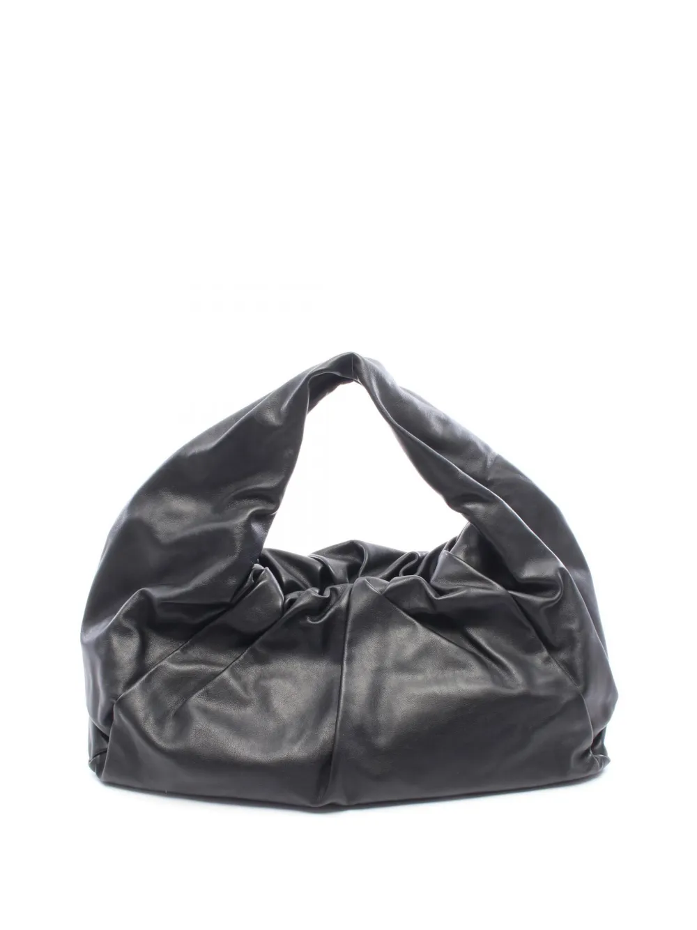 Bottega Veneta Pre-Owned 2012-2026 Large Lambskin The Pouch shoulder bag - Schwarz