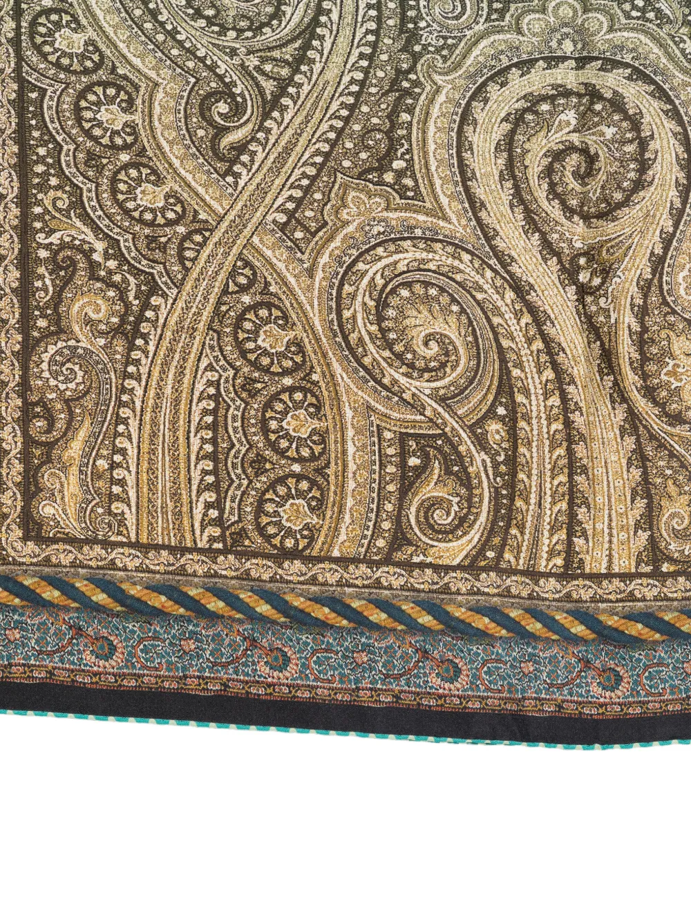 Pierre-Louis Mascia Sjaal met paisley-print Bruin