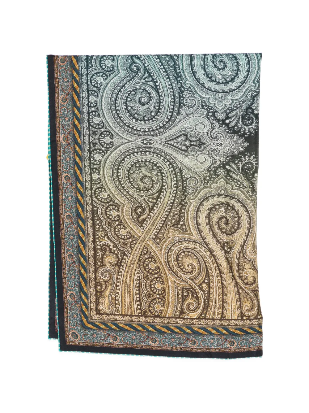 Pierre-Louis Mascia Sjaal met paisley-print Bruin