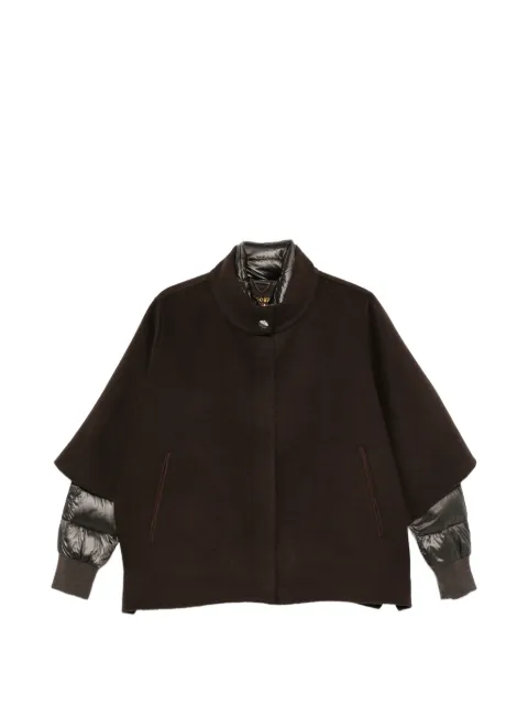 Moorer high-neck 2-in-1 jacket