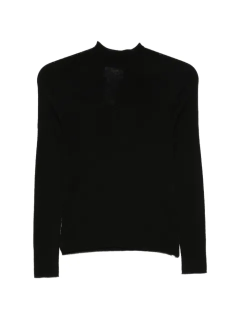 Isabelle Blanche high-neck long-sleeve sweater