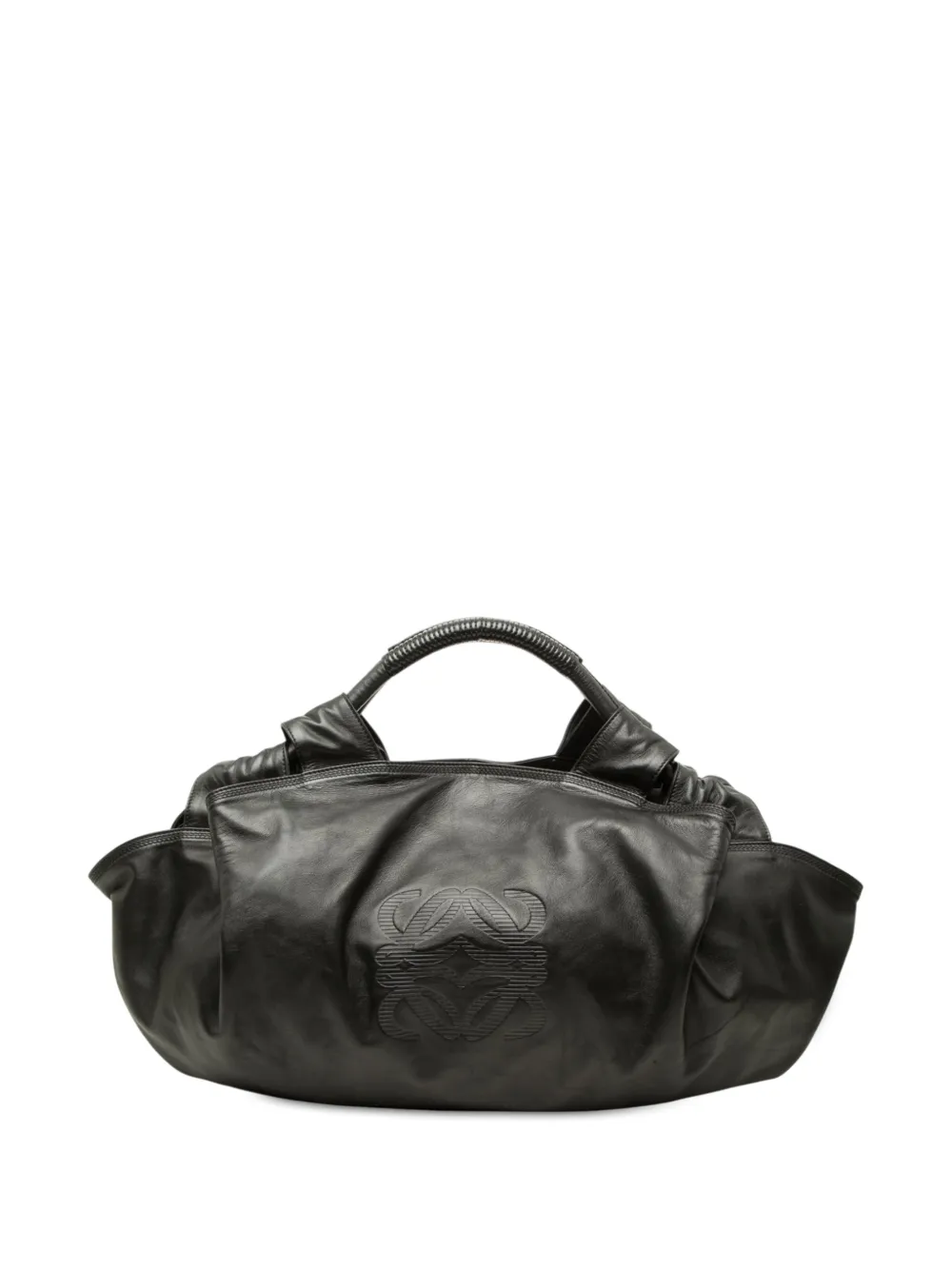 Loewe Pre-Owned 2008 Nappa Aire hobo bag - Black