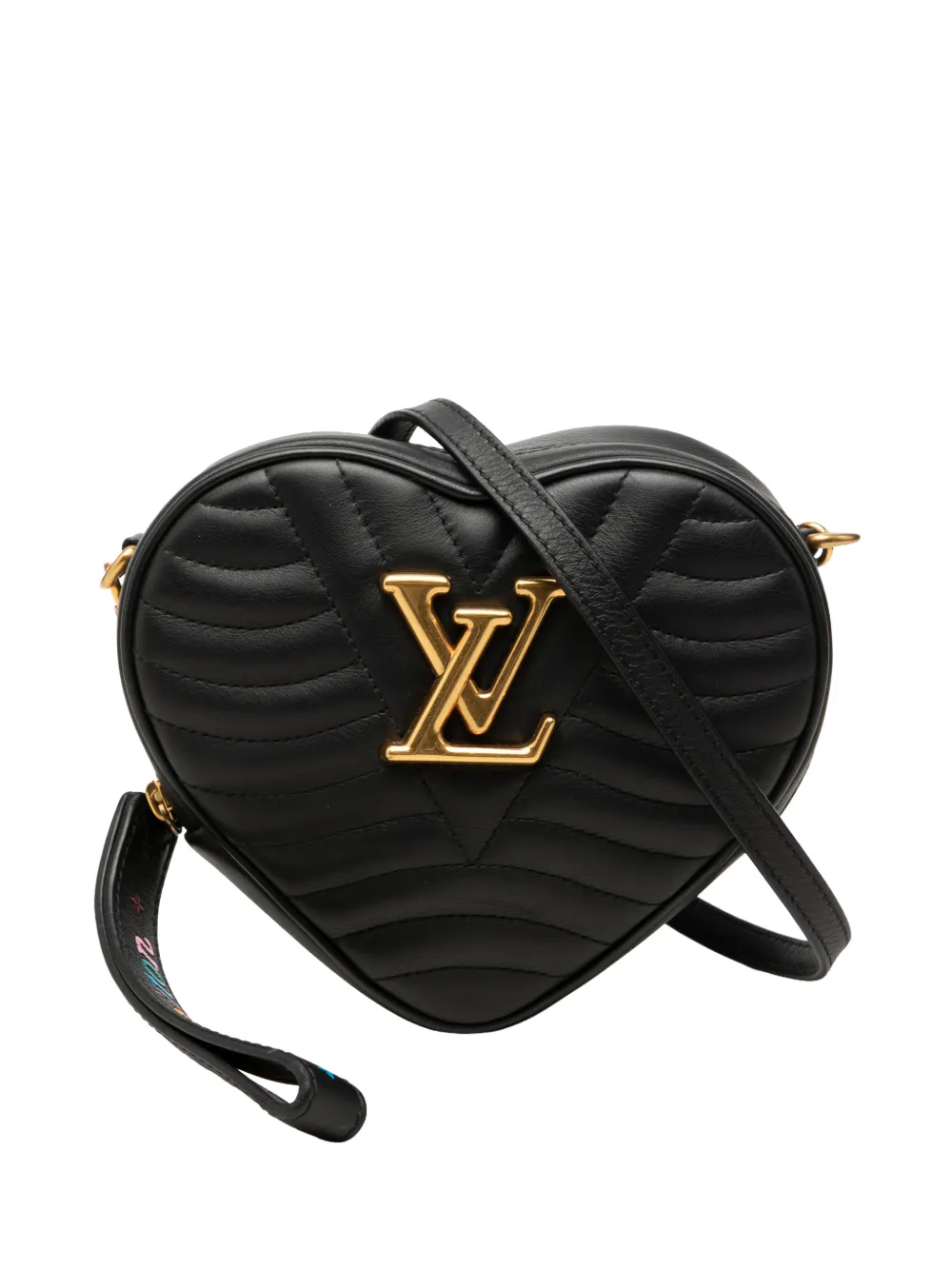 Louis Vuitton Pre-Owned 2018 New Wave Heart crossbody bag - Black