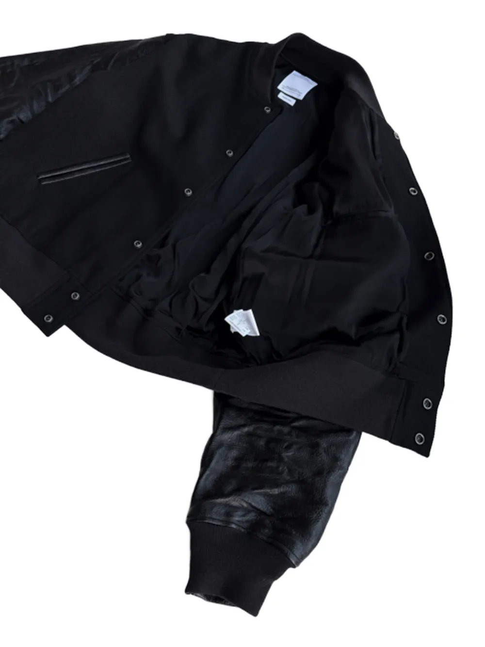 visvim button-up bomber jacket - Noir visvim button-up bomber jacket - Noir