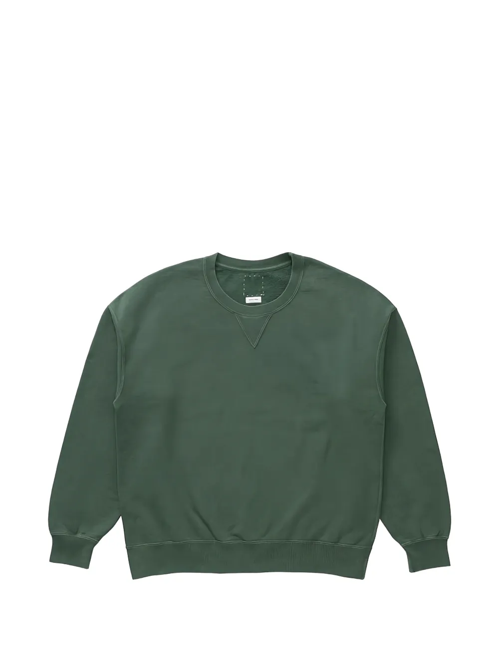 Visvim crew-neck long-sleeve sweater Groen