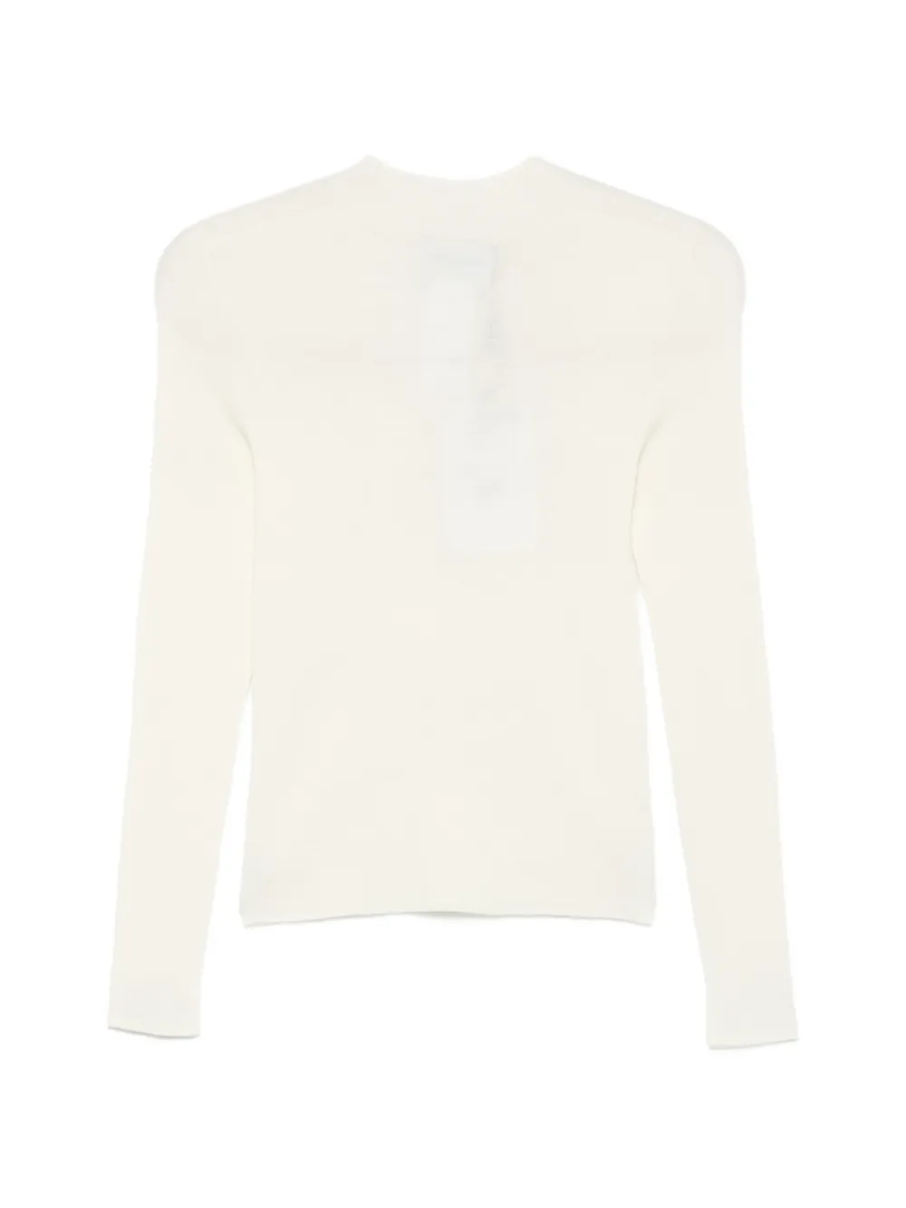 Isabelle Blanche high-neck long-sleeve sweater - Nude