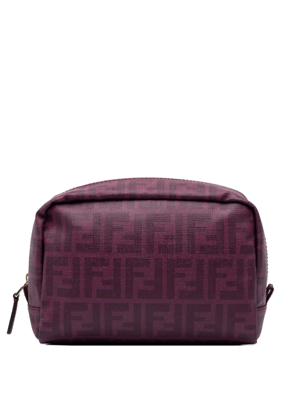 Fendi Pre-Owned 2000-2010 Zucca Spalmati Cosmetic pouch - Violett