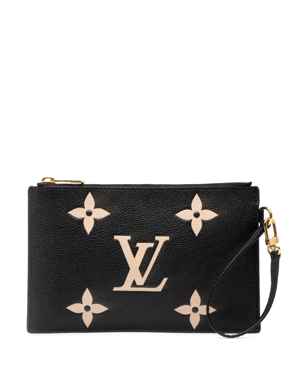 Louis Vuitton Pre-Owned 2021-2026 Bicolor Monogram Empreinte Giant Neonoe pouch - Nero