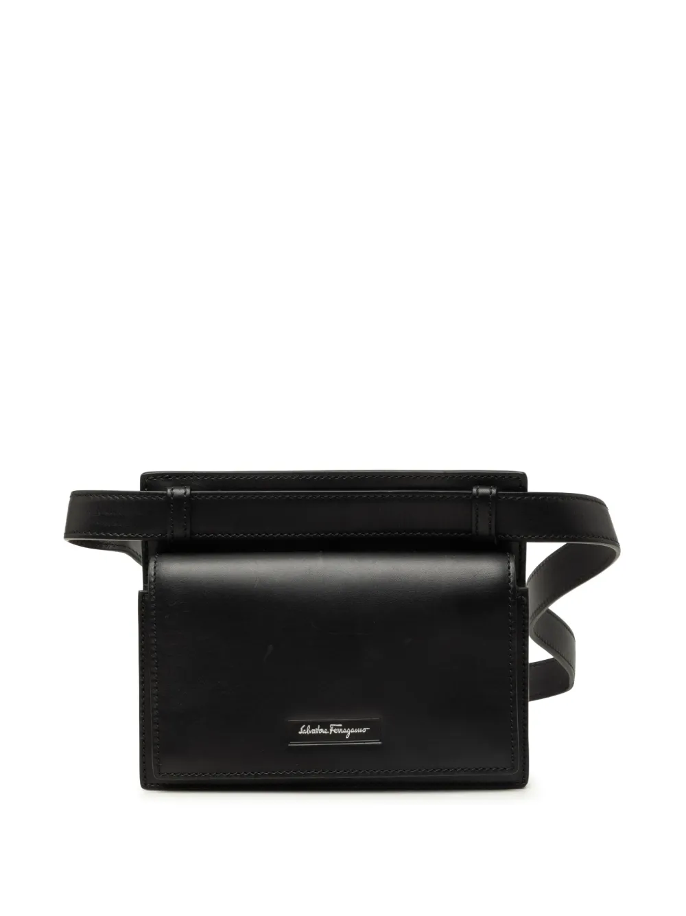 Ferragamo Pre-Owned 2010-2026 Leather belt bag - Nero