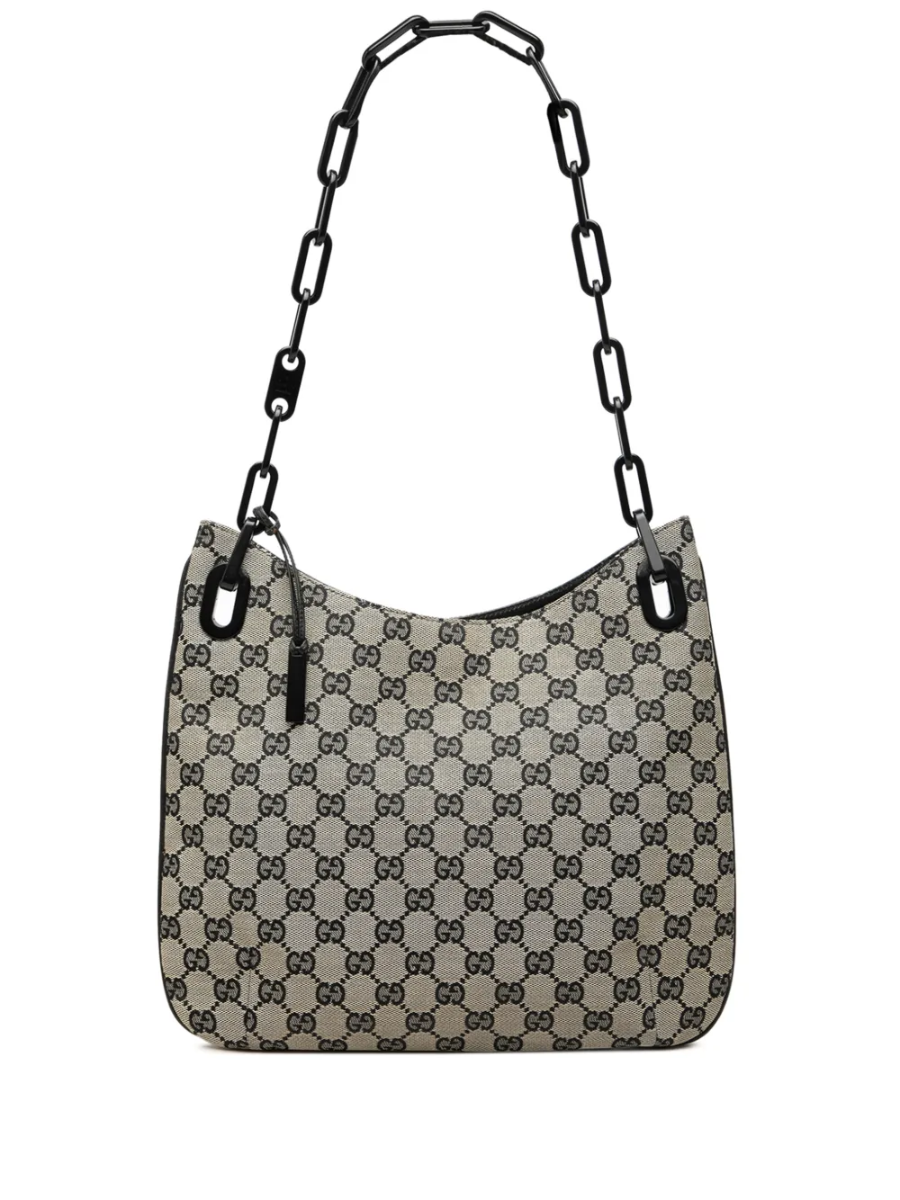 Gucci Pre-Owned 2000-2015 GG Canvas Chain hobo bag - Nude
