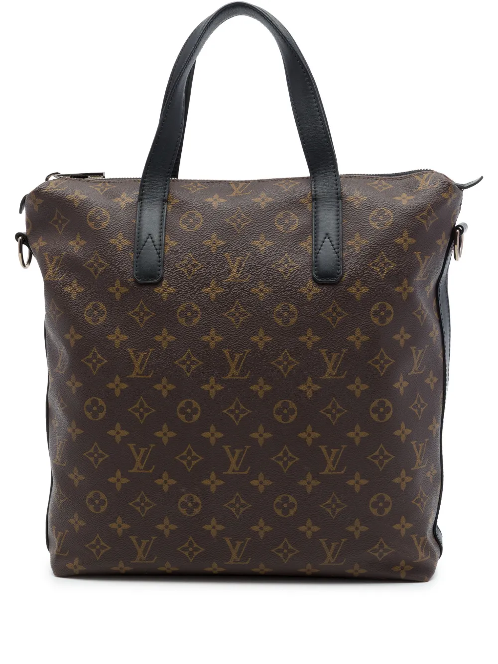 Louis Vuitton Pre-Owned 2012 Monogram Macassar Kitan satchel - Brown