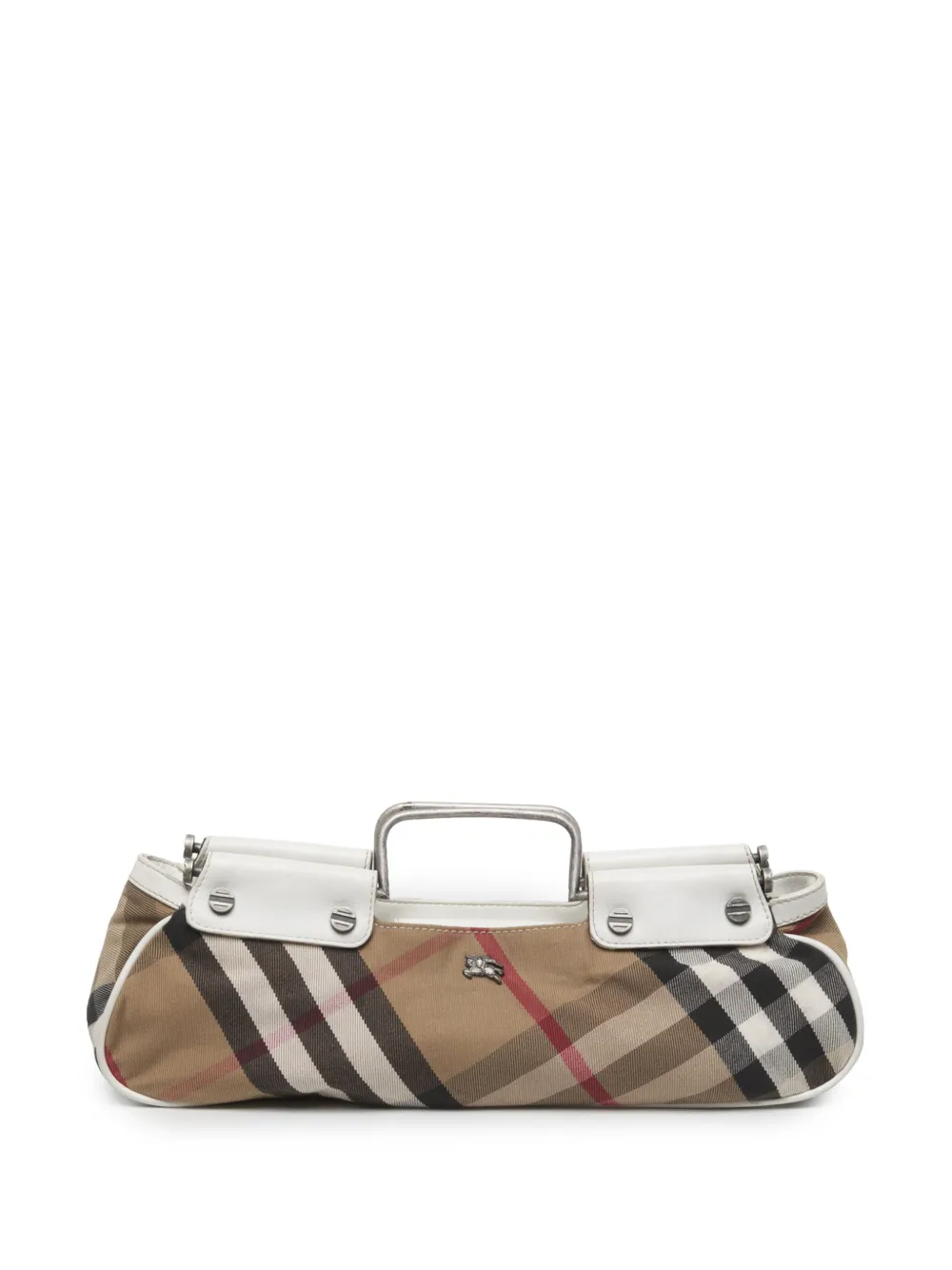 Burberry Pre-Owned 2000-2017 Supernova Check Canvas handbag - Marrone