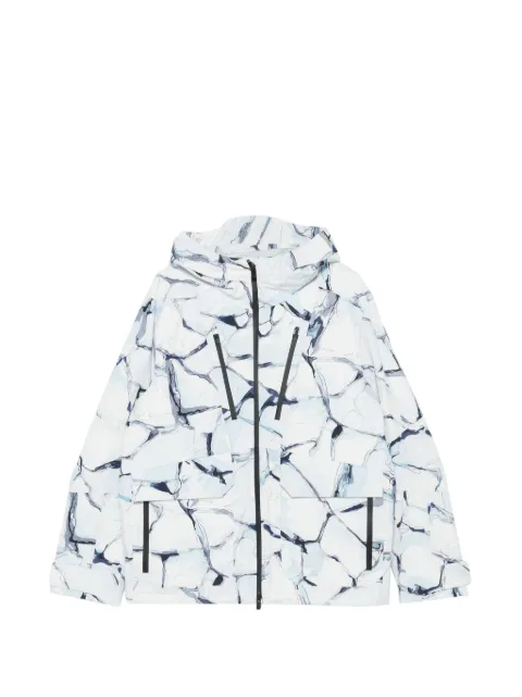 Fusalp Formon Ice marble-print ski jacket