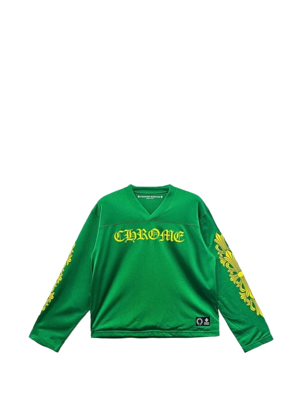 Chrome Hearts V-neck T-shirt Groen